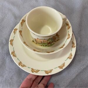 Royal Doulton Bunnykins children’s 3 piece -bowl, cup and plate